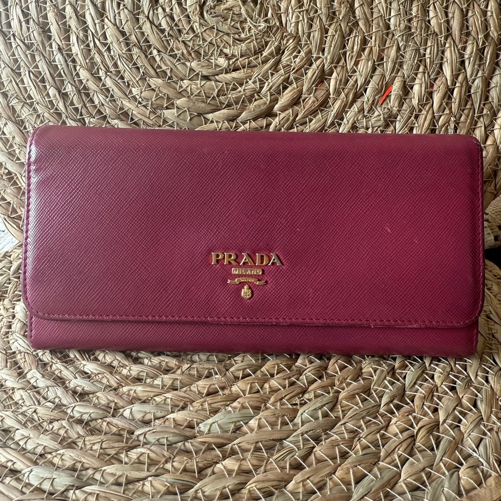 Prada Women's Deep pink Wallet